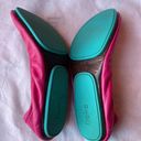 Tieks Fuchsia Classic Ballet Flats sz 8 Photo 4