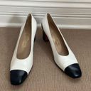 Salvatore Ferragamo  Vintage Cap Toe Pump size 7 1/2 Photo 2