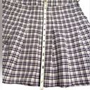 Full Tilt  Lavender Plaid Pleated Mini Skirt Size S Photo 4