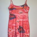 STAUD Bell printed rayon mini dress in red island size 4 small Photo 7