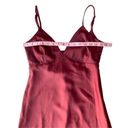 Modcloth  Burgundy Embrace Elegance Satin Maxi Dress Photo 9