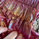 Free People  Movement The Way Home Shorts In Pink Rainbow Metallic Size Medium Photo 4