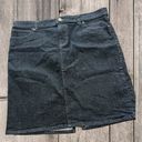 Old Navy Womens Size 12  Black Denim Skirt Photo 0