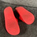 Lifeguard  Red and Black Slides Size 41 Photo 2