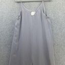 The Row all: Women's Shift Maxi Dress Sleeveless Solid Gray Size Medium Photo 11