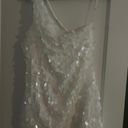 Lulus White Sequin Dress Photo 2