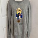 Polo  Ralph Lauren Cowboy Bear Crewneck Sweatshirt Photo 0