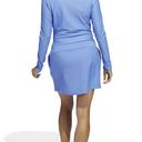 Adidas NWT  Women’s Long Sleeve Golf Dress with shorts Blue Medium Photo 7