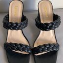 Leevar Black Braided Heels Photo 0