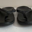 Olukai  Ohana Womens Thong Flip Flops Size 8 Slip On Slides Comfort Beach Black Photo 2