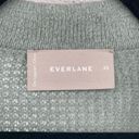 Everlane  Green Alpaca Waffle-Stitch Polo Pullover Sweater XS Photo 5