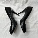 Ralph Lauren Collection purple label black peep toe heels size 9.5 b Photo 7