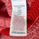 Sweaty Betty  Sunday Marl Knitted Sweater Red Women’s Size XS Organic Cotton Photo 10