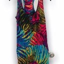 Trina Turk abstract silk racerback dress Photo 0