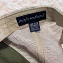 Simply Southern  | green distressed boy mom ponytail trucker hat Photo 4