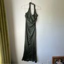 Princess Polly Kodiak Green Satin Halter Maxi Dress 4 Photo 6