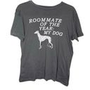 Wildfox 270-
Gray Roommate Of The Year Dog Graphic Small New Cotton Tee Shirt Photo 1