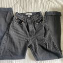 PacSun Black Distressed Mom Jeans Photo 1