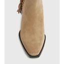 ALLSAINTS 💕💕 Layla Suede Fringe Boots ~ Cognac Sand Brown ~ 38 NWT (No Box) Photo 3