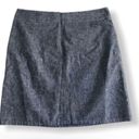 Max Studio SZ 12 Gray A-Line Skirt Photo 1