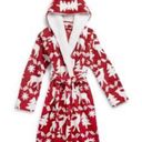 Vera Bradley  Reindeer Intarsia Fleece Robe, Red Photo 0