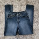 Calvin Klein Jeans  Vintage High Rise Straight Leg Mom Jeans Dark Wash Size 10 Photo 3