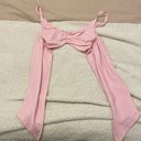 Helmut Lang  Shayne Oliver Pink Crop Top Bra Top Photo 1