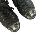 Miu Miu  Black Glitter High Top Sneaker Jewel Toe Tennis Shoe Size 35.5 EU 5.5 US Photo 5