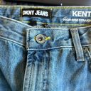 DKNY NWT   Jeans Distressed Frayed Hem Straight Leg Jeans 32/14 Photo 8