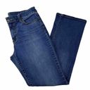 St. John’s Bay St Johns Bay Jeans Size 12 Bootcut Leg Blue Denim Back Flap Pockets Photo 3