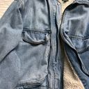 American Eagle Denim Sherpa Jacket Photo 1