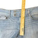 Apt. 9 Y2K  Denim Light Wash Mid Rise Bermuda Jort Shorts Size 12 Photo 4