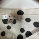 CAbi  Dotty Inside Out Cardigan Sweater Size Small Photo 2