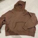 American Eagle Brown AE Cropped hoodie Photo 0