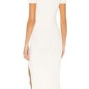 L'Academie  Geneva Knit Dress in Ivory Photo 1