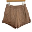Abercrombie & Fitch Tan Quilted Sweat Shorts Photo 2