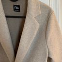 ZARA Elegant Beige Peacoat Photo 1