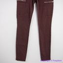 Pistola NEW  Women's Zip Pocket Hannah Cargo Skinny Moto Jeans Burgundy, 25 Photo 5