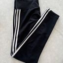 Adidas 3-stripes Leggings Black And White Photo 1