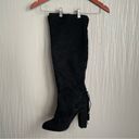 mix no. 6  Praha Black Over the Knee Heeled Boot Size 11 Photo 9