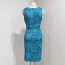 Banana Republic  Issa London Collection Blue Printed Wrap-Tie Dress Size 8 Photo 4