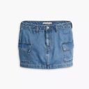 Levi’s 94 Denim Cargo Mini Skirt Photo 6