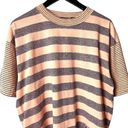 Vintage Todays News Ocean Cargo T Shirt 80s 90s Multicolor Large L Striped Tee White Photo 14