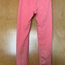 Buffbunny Rosé Coral Gold Shimmer Metallic Leggings Size Small Photo 4