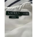 Ralph Lauren Lauren  Women Stripe Dress Formal Party Cocktail Size 10 Wedding Photo 5