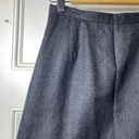 Ralph Lauren  Purple Label | Wool Pencil Skirt Charcoal Gray Sz 8 Photo 2