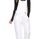 NEW Arctic Quest Insulated Water Resistant Ski Snow Bib Pants XS White Photo 0