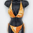 Naked Wardrobe  Swim Dreamsicle String Bikini Swimsuit NEW Sz L Style NW-W0732 Photo 0