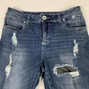 INC Int’l Concepts Straight Leg Regular Fit Distressed Crop Jeans Women’s Size 2 Photo 2