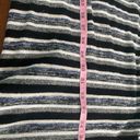 American Eagle Soft Cold Shoulder Turtleneck Striped Dress size medium Photo 7